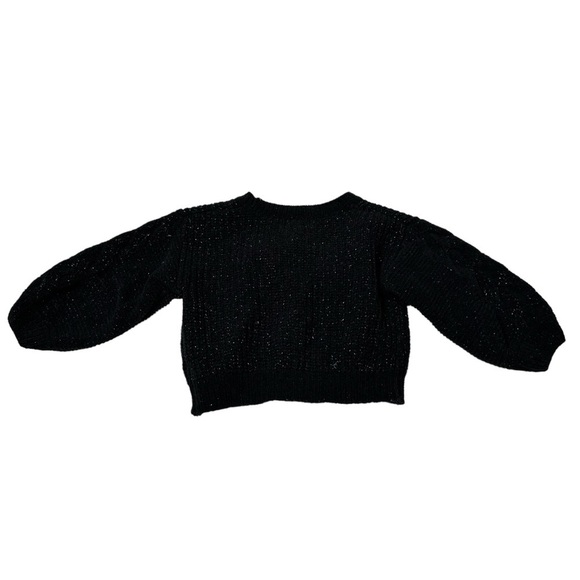 Toddler Girl 2T Sweater Bundle Lot Black Leopard Pink Soft Knit - Picture 6 of 16